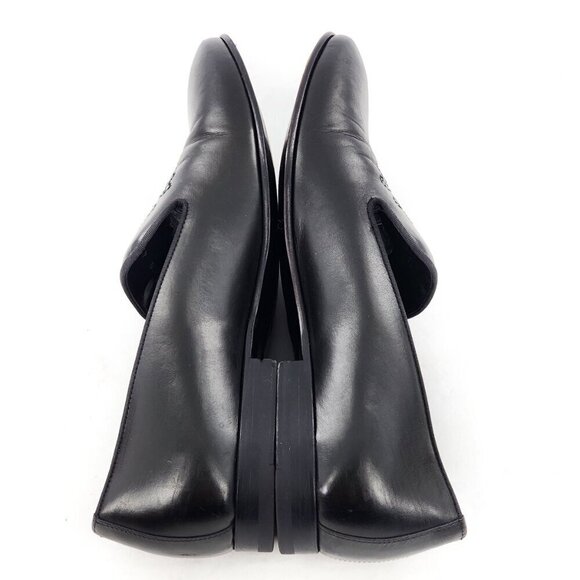 ROBERTO CAVALLI Men's Black Leather Studded Loafers - Picture 9 of 13